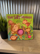 Five Silly Monkeys Squeak Book-Books-Simon-The Silo Boutique, Women's Fashion Boutique Located in Warren and Grand Forks North Dakota