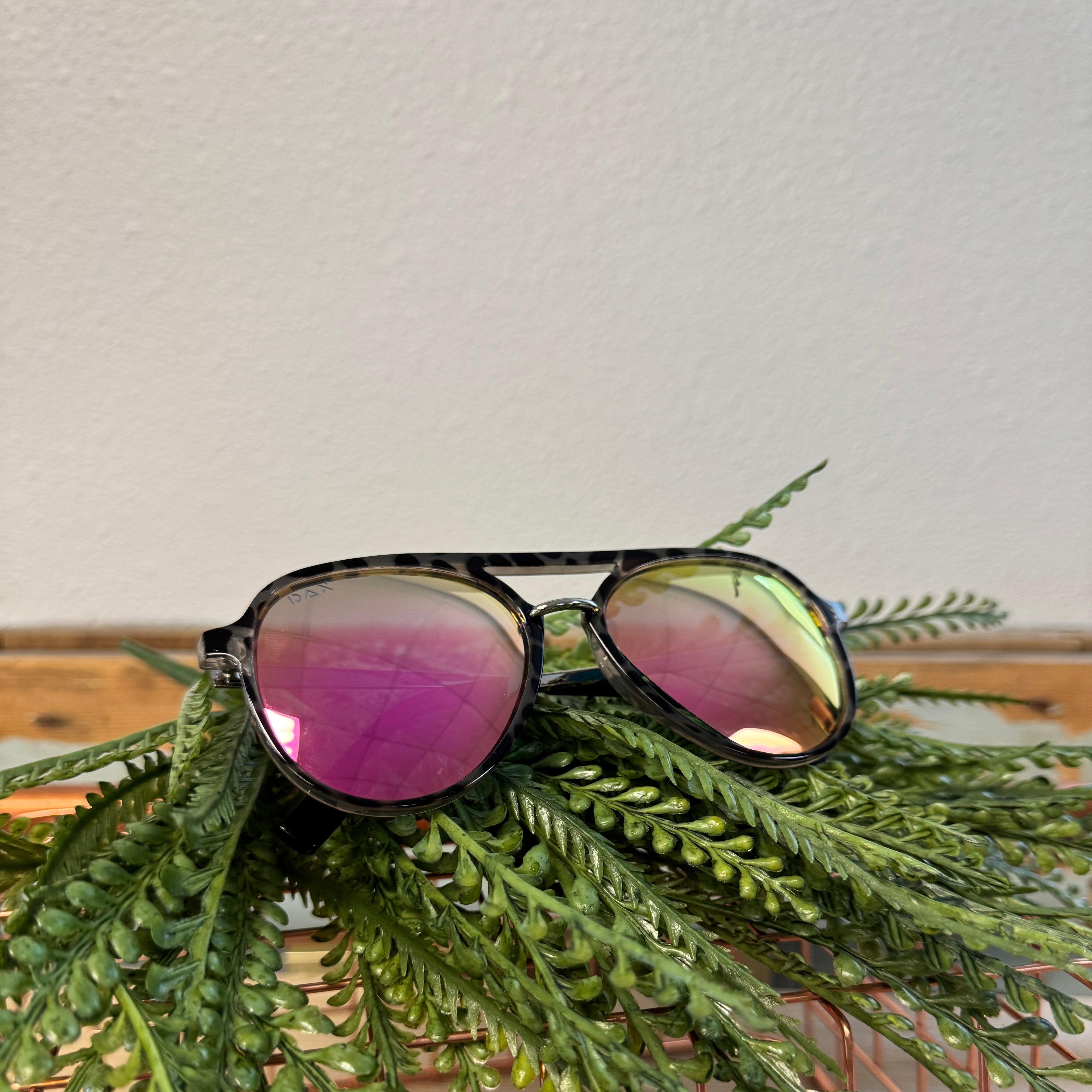 Dax Earhart Hot Pink Sunglasses-Sunglasses-dax-The Silo Boutique, Women's Fashion Boutique Located in Warren and Grand Forks North Dakota