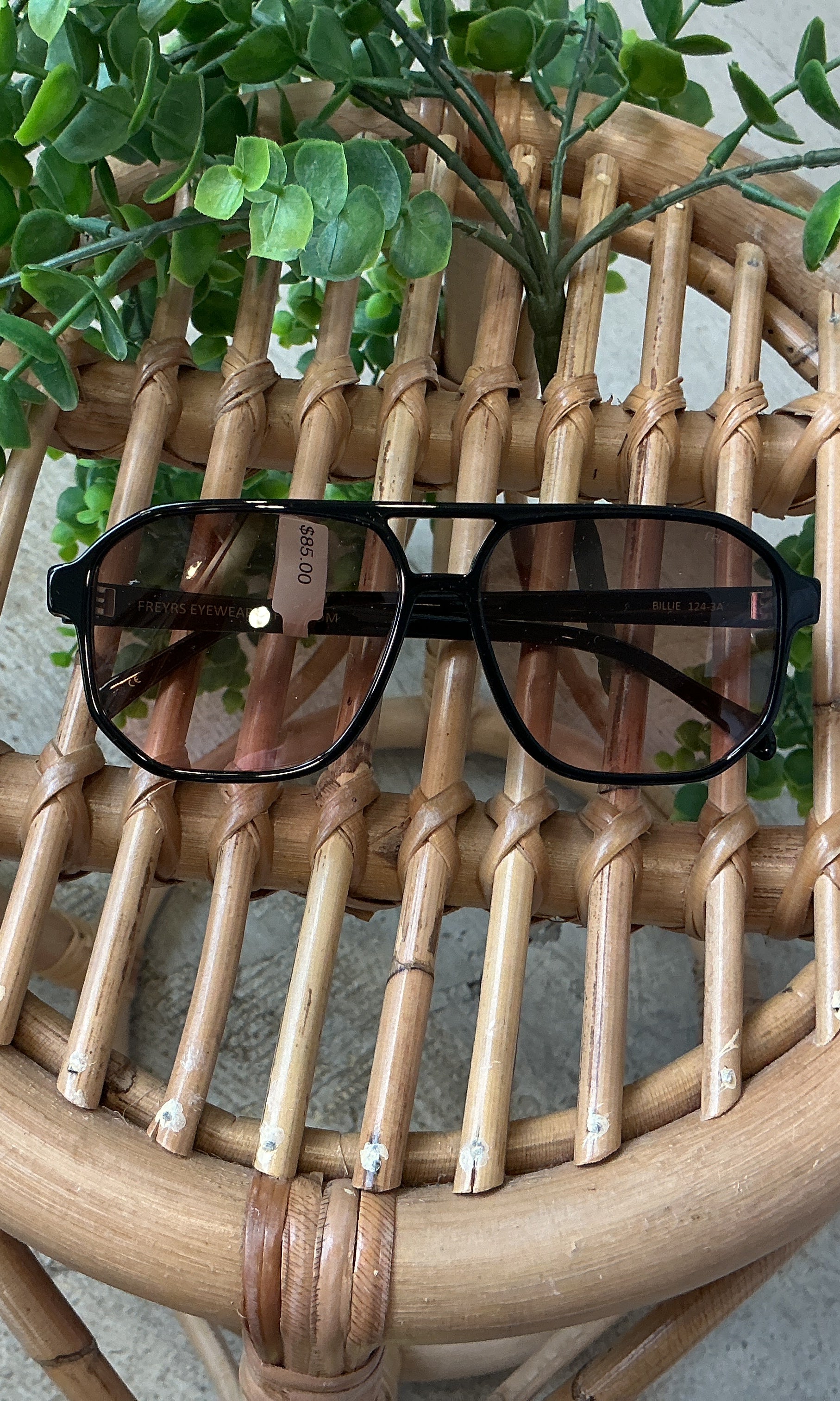 Freyrs Billie Black/Brown Sunglasses-Sunglasses-freyers-The Silo Boutique, Women's Fashion Boutique Located in Warren and Grand Forks North Dakota