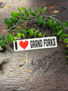 I Love GF Sticker-Stickers-faire-The Silo Boutique, Women's Fashion Boutique Located in Warren and Grand Forks North Dakota