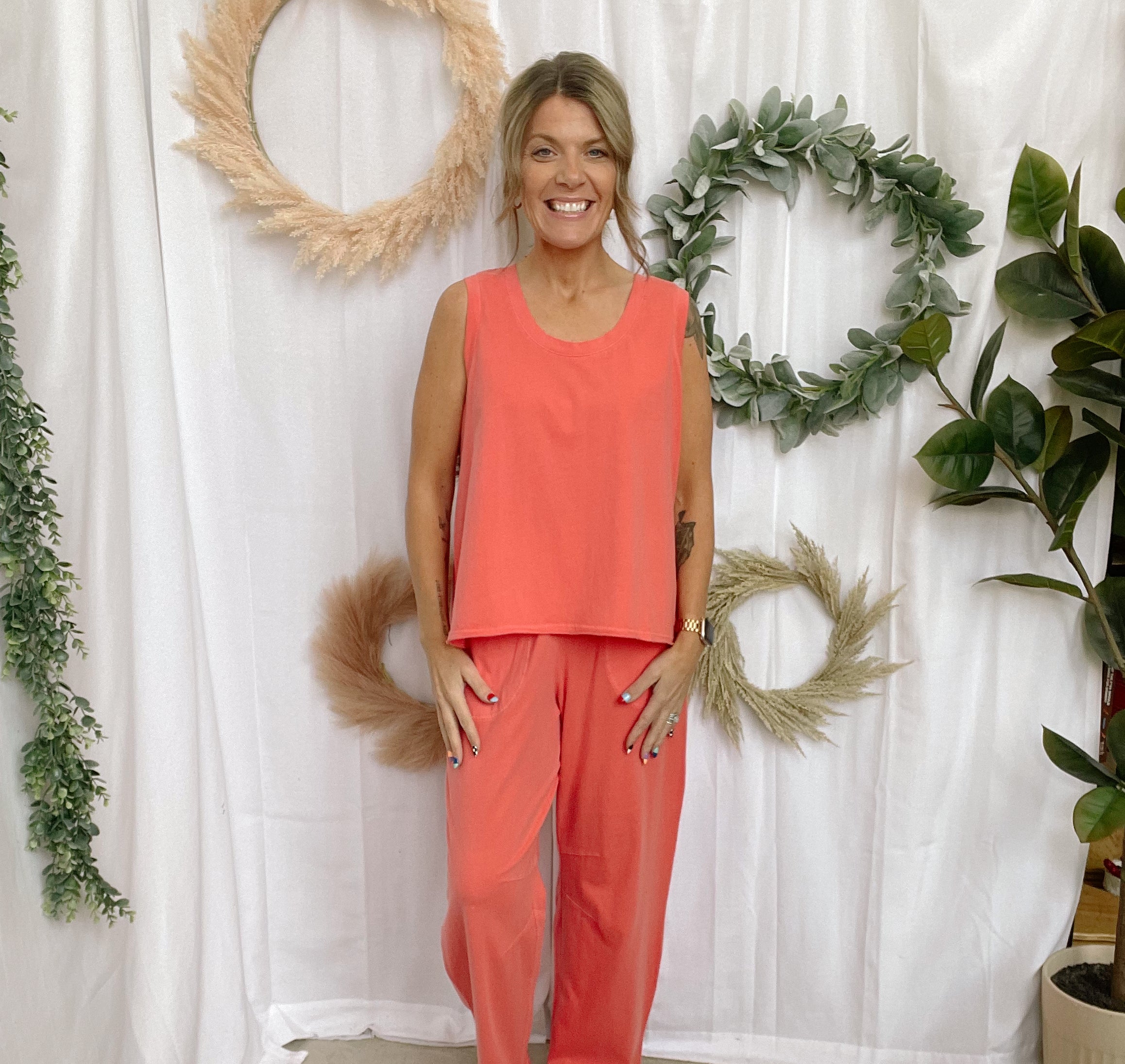 Pink Pony Red Set-Outfit Sets-rae mode-The Silo Boutique, Women's Fashion Boutique Located in Warren and Grand Forks North Dakota