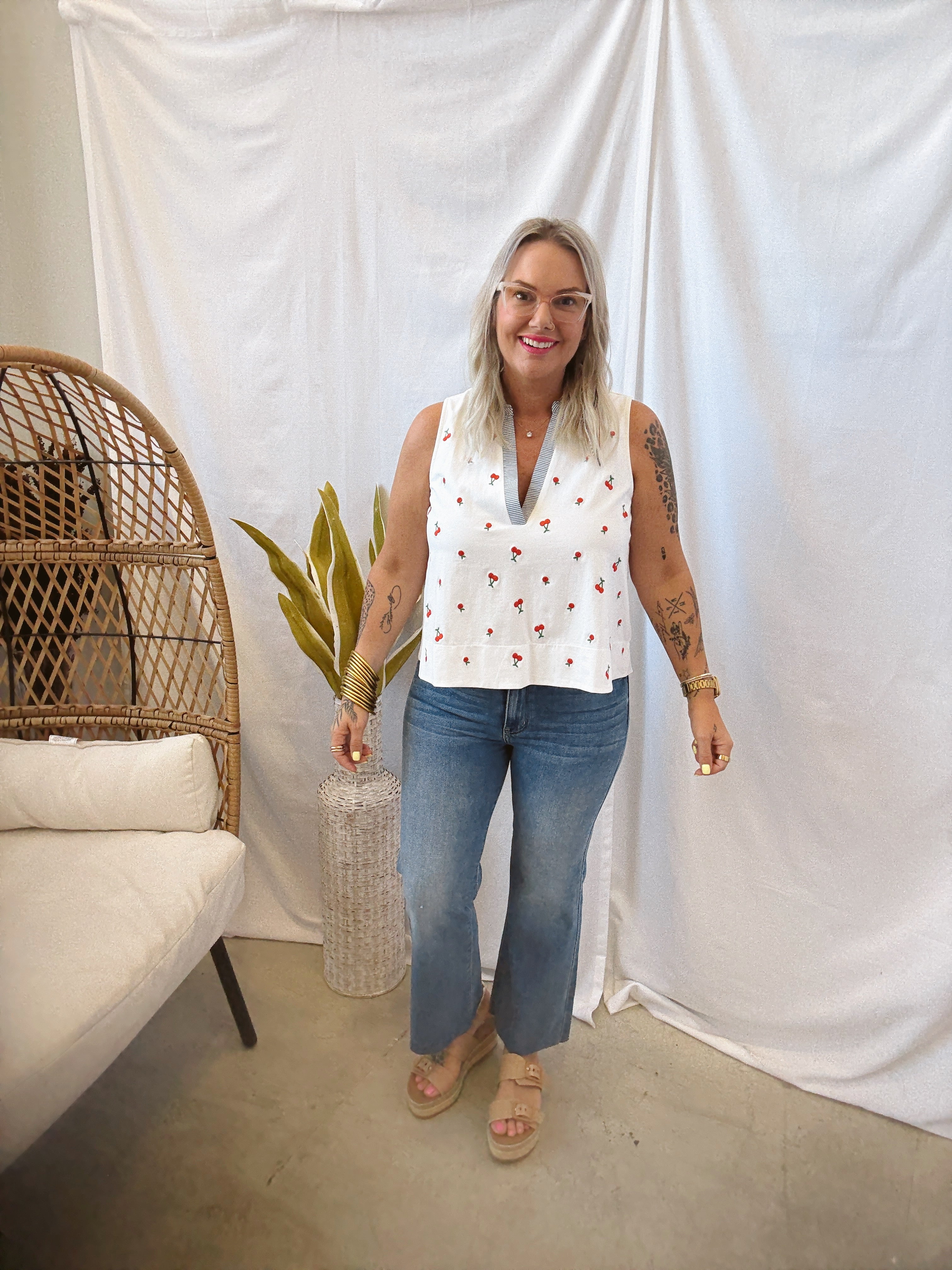 LTJ Sicily Medium Wash Scissor Cut Jeans-Final Sale-Jeans-Letters to Juliet-The Silo Boutique, Women's Fashion Boutique Located in Warren and Grand Forks North Dakota