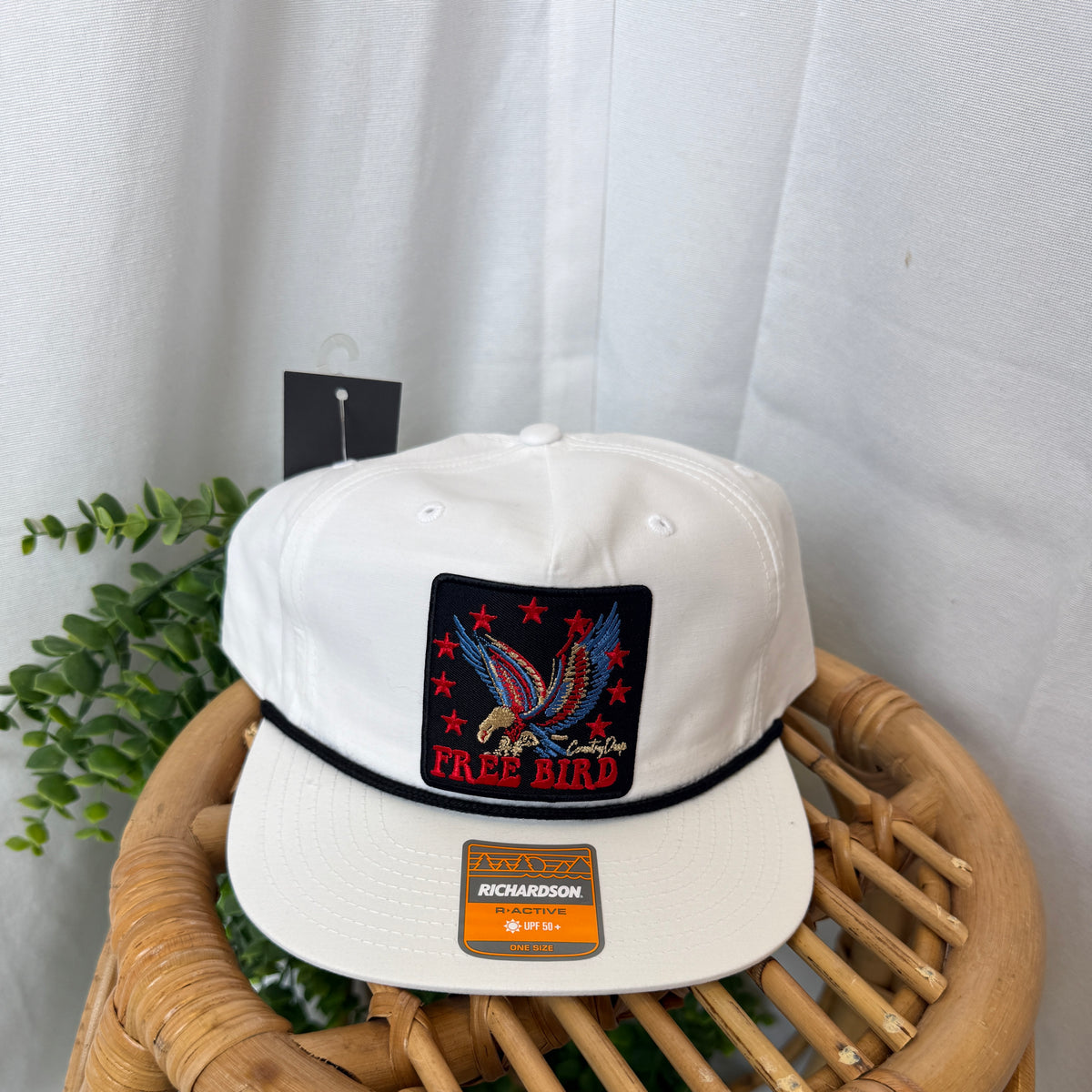 Free Bird 1970's Rope Hat-Hats-country deep-The Silo Boutique, Women's Fashion Boutique Located in Warren and Grand Forks North Dakota