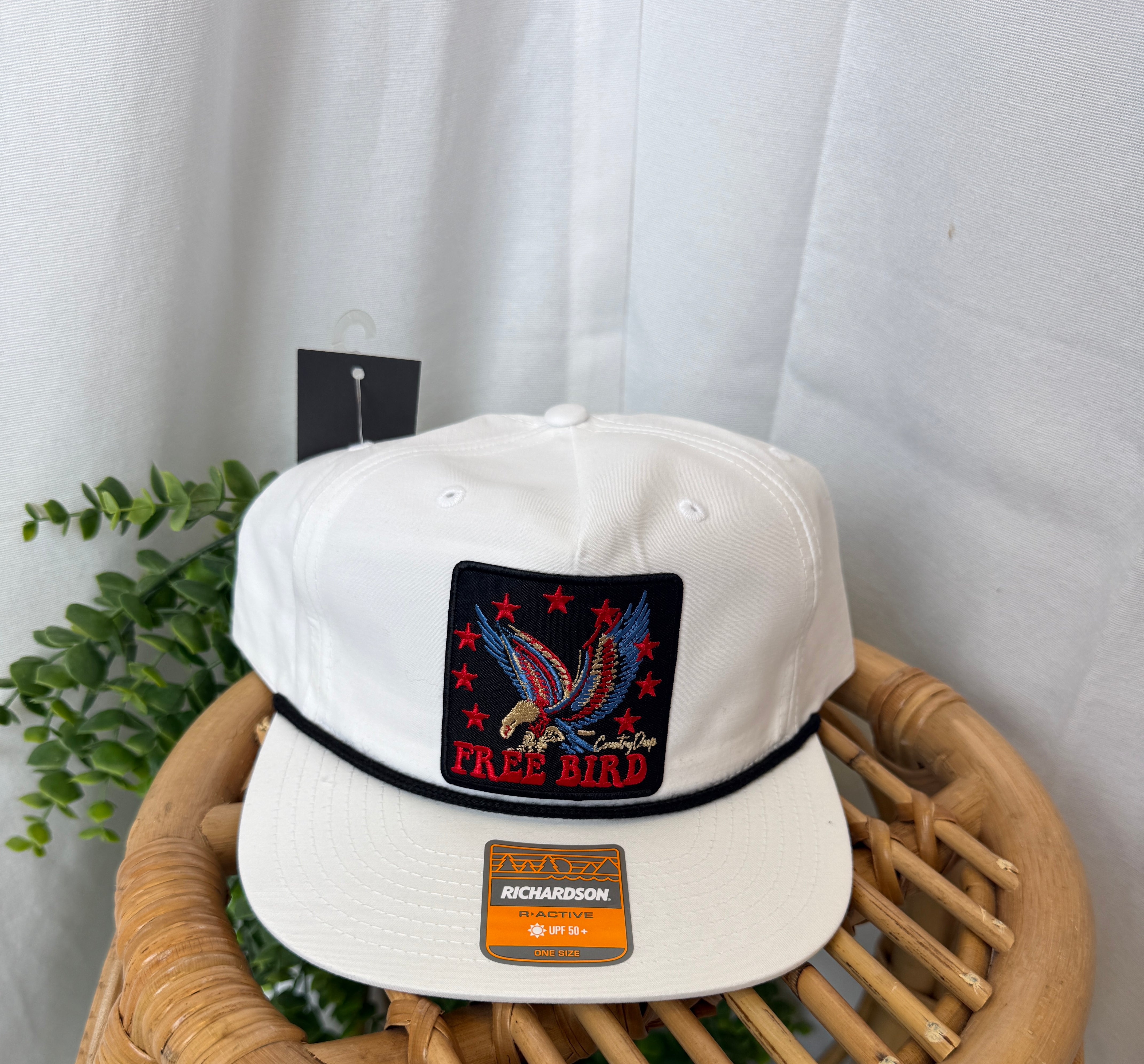 Free Bird 1970's Rope Hat-Hats-country deep-The Silo Boutique, Women's Fashion Boutique Located in Warren and Grand Forks North Dakota