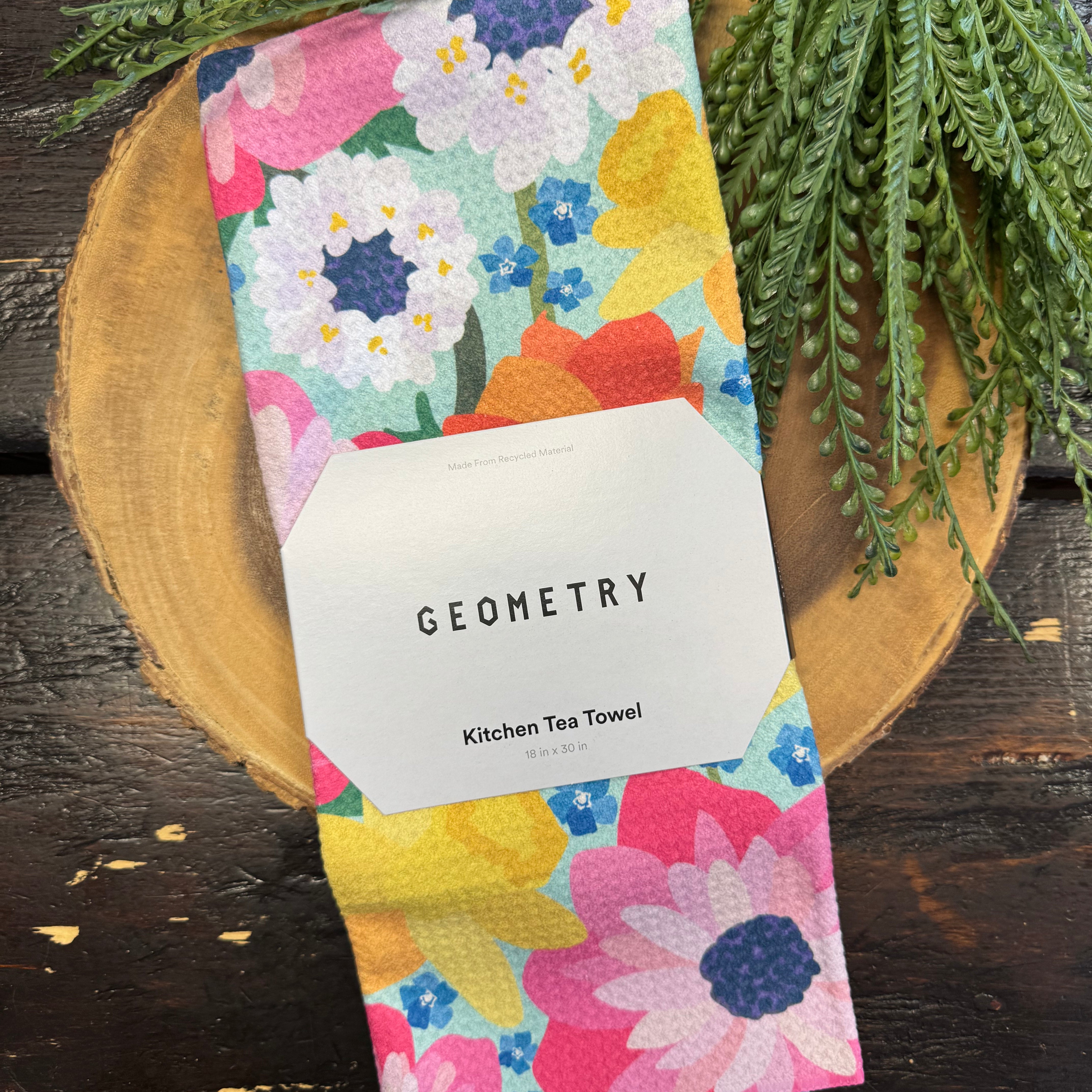 Geometry Tea Towel-dish cloth-geometry-The Silo Boutique, Women's Fashion Boutique Located in Warren and Grand Forks North Dakota