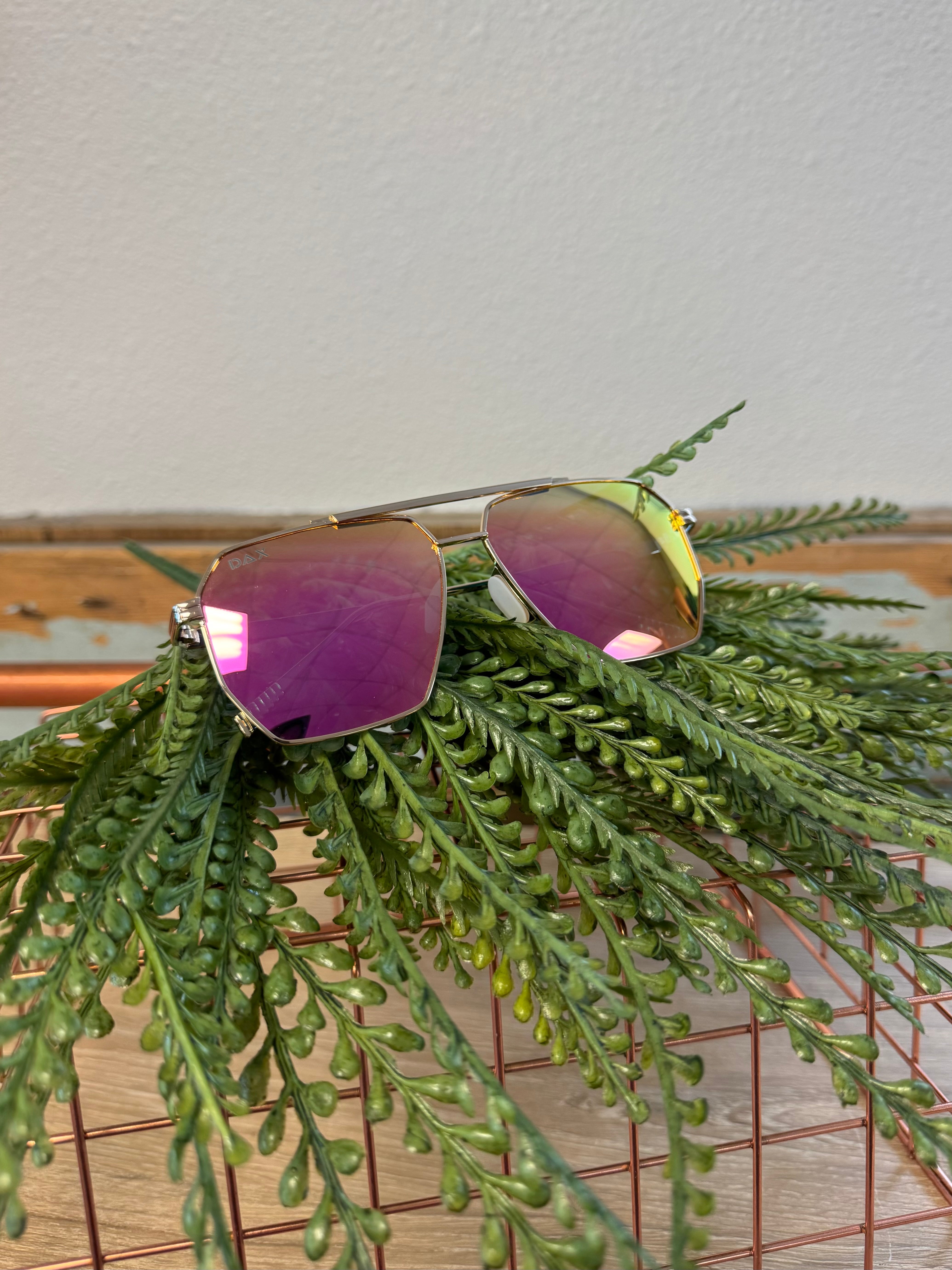 Dax Axl Pink Sunglasses-Sunglasses-dax-The Silo Boutique, Women's Fashion Boutique Located in Warren and Grand Forks North Dakota