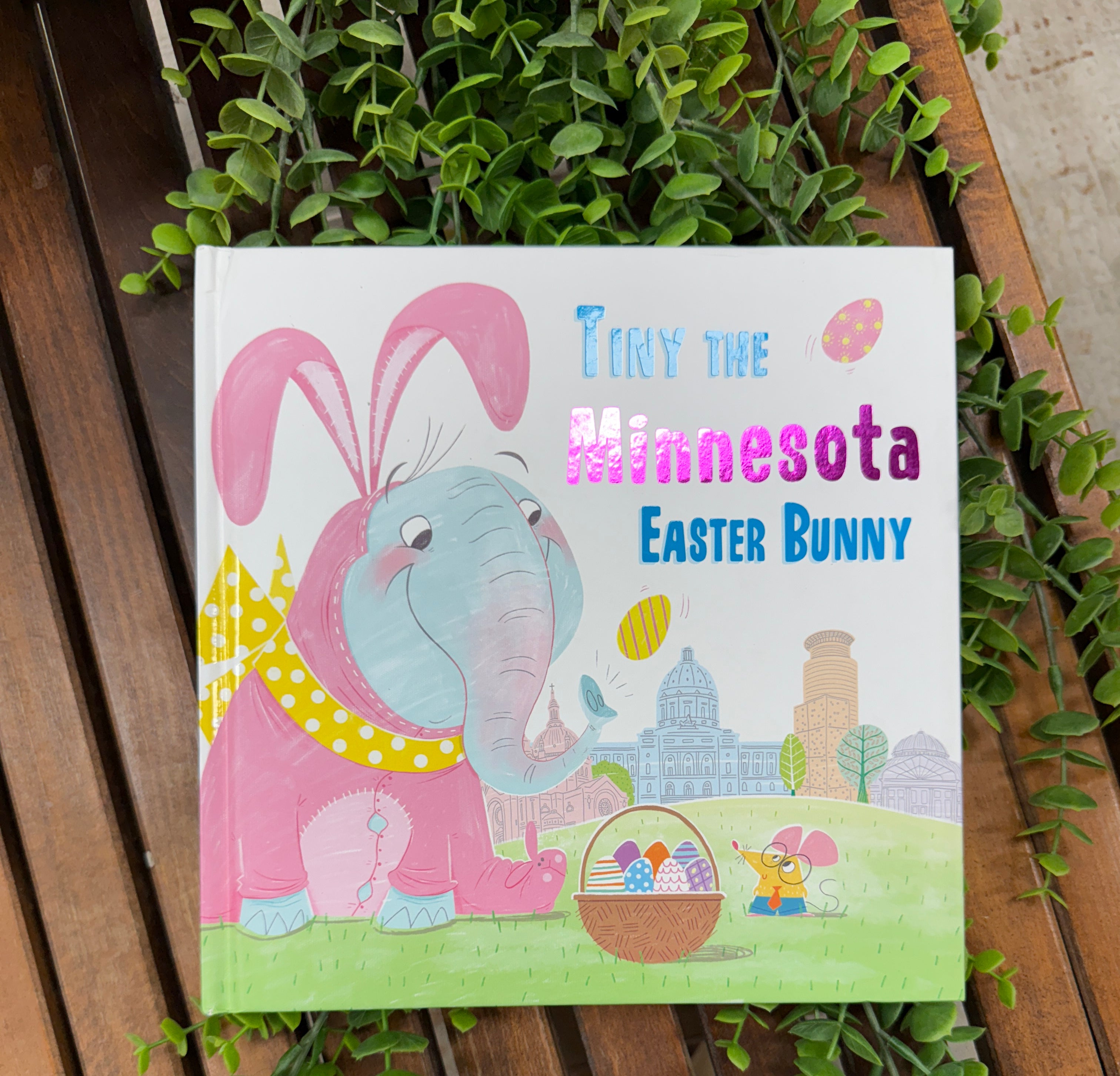 Tiny the Minnesota Easter Bunny Book-Books-fair-The Silo Boutique, Women's Fashion Boutique Located in Warren and Grand Forks North Dakota