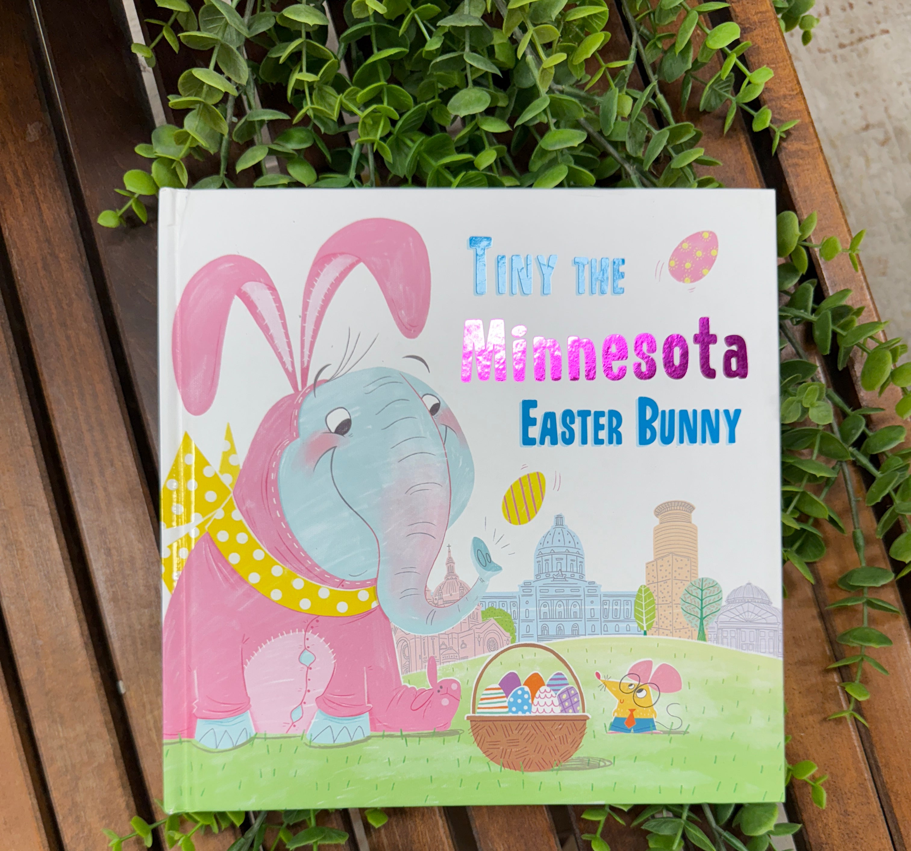 Tiny the Minnesota Easter Bunny Book-Books-fair-The Silo Boutique, Women's Fashion Boutique Located in Warren and Grand Forks North Dakota