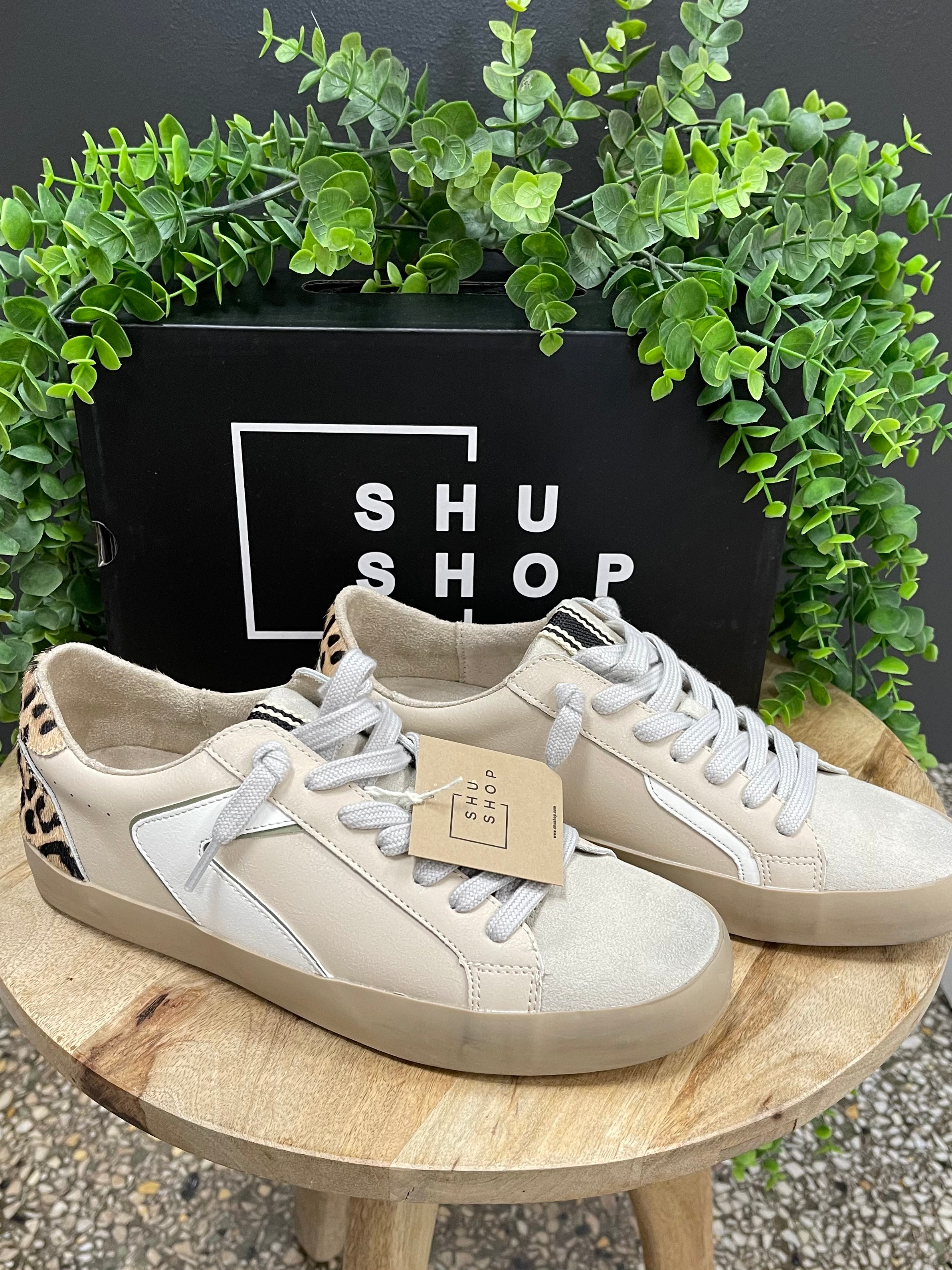 ShuShop Leopard Hair Sneaker-Final Sale-Sneakers-shu-The Silo Boutique, Women's Fashion Boutique Located in Warren and Grand Forks North Dakota