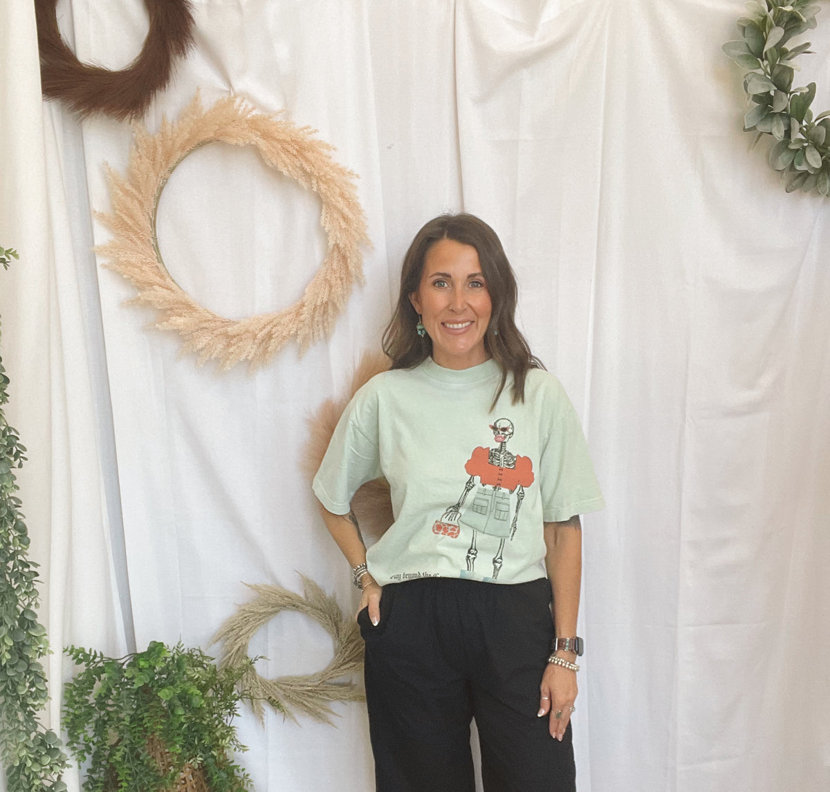 Slay Beyond The Grave Graphic Tee-Graphic Tees-jade by jane-The Silo Boutique, Women's Fashion Boutique Located in Warren and Grand Forks North Dakota