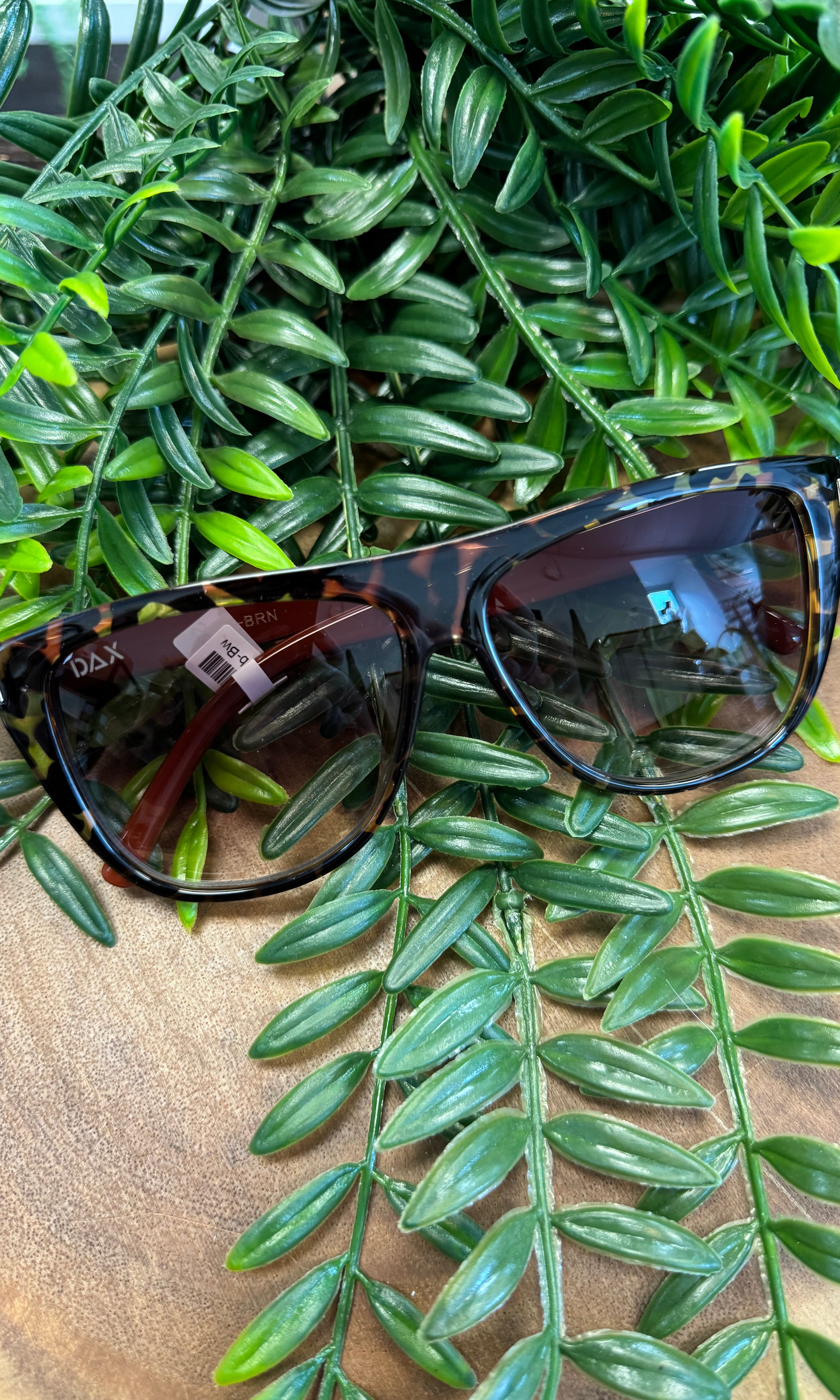 Dax Ember Brown Sunglasses-Sunglasses-dax-The Silo Boutique, Women's Fashion Boutique Located in Warren and Grand Forks North Dakota