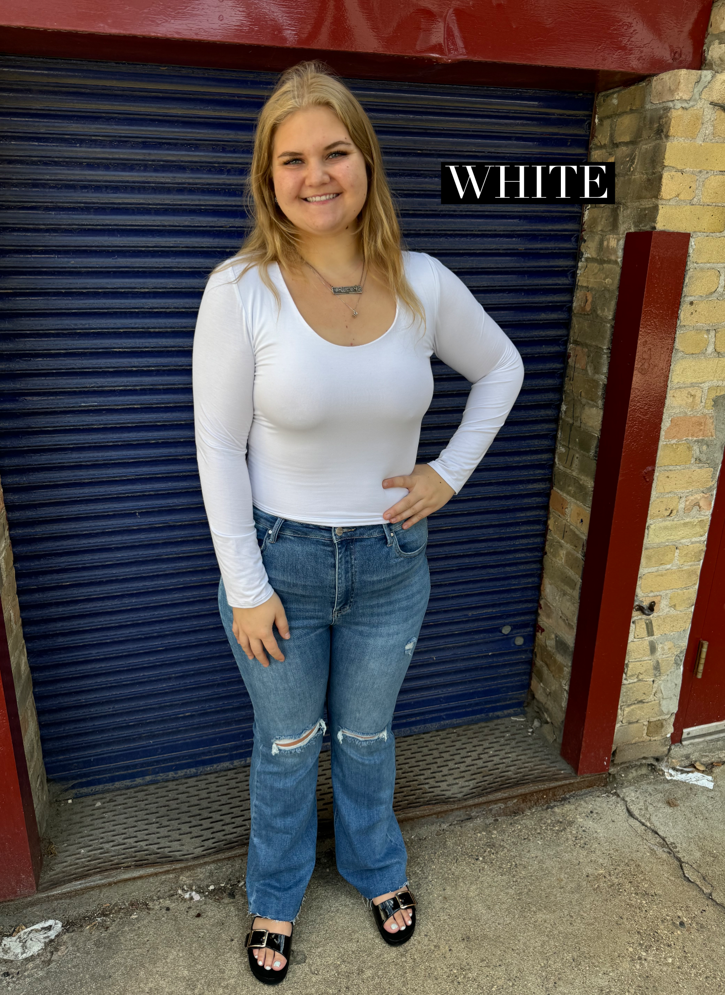 Cool Basic Long Sleeve Top-4 colors-Long Sleeve Tops-be cool-The Silo Boutique, Women's Fashion Boutique Located in Warren and Grand Forks North Dakota