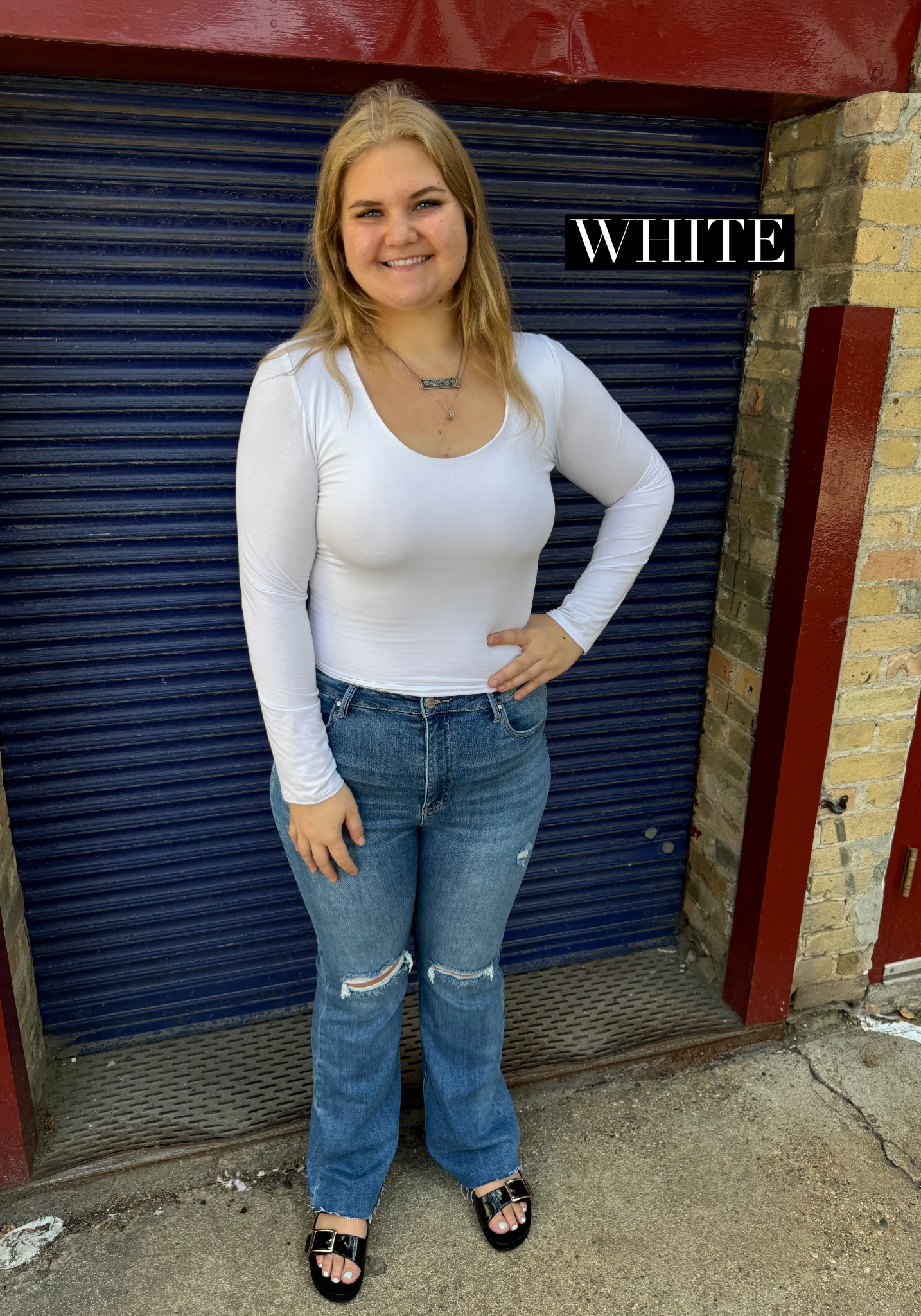 Cool Basic Long Sleeve Top-4 colors-Long Sleeve Tops-be cool-The Silo Boutique, Women's Fashion Boutique Located in Warren and Grand Forks North Dakota