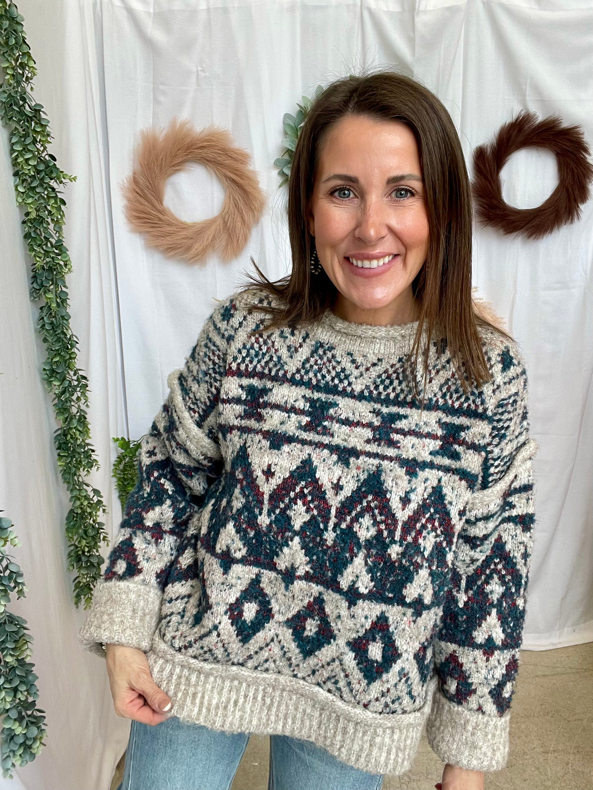 By Together Celia Sweater-Sweaters-by together-The Silo Boutique, Women's Fashion Boutique Located in Warren and Grand Forks North Dakota