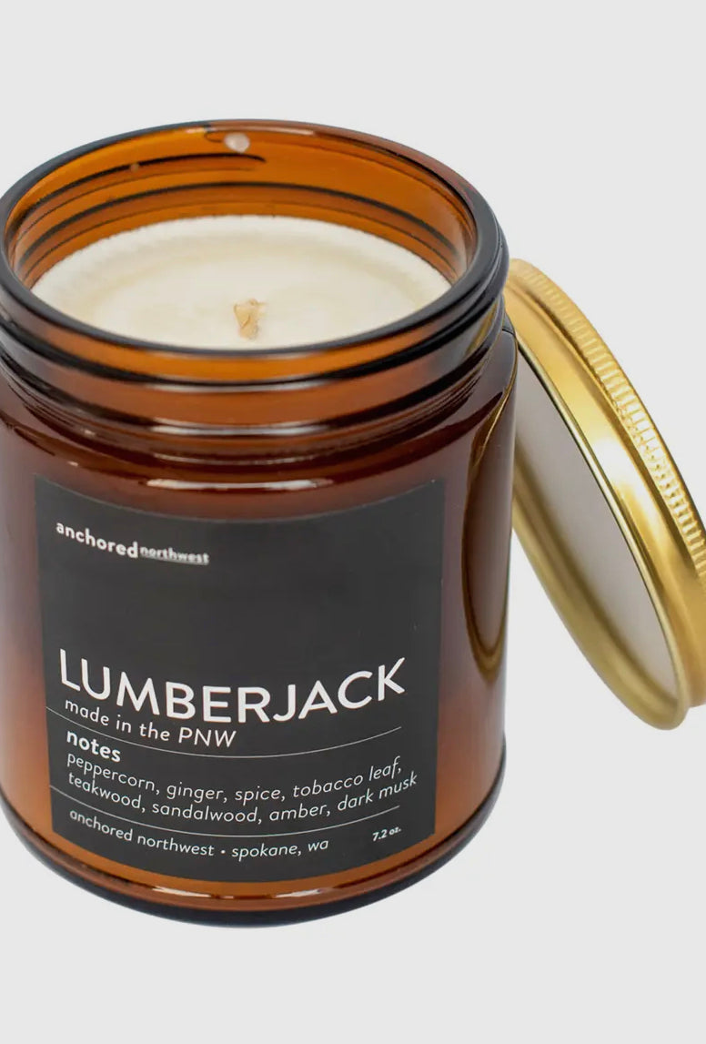 Anchored Northwest Amber Candles-Candles-anchored Northwest-The Silo Boutique, Women's Fashion Boutique Located in Warren and Grand Forks North Dakota