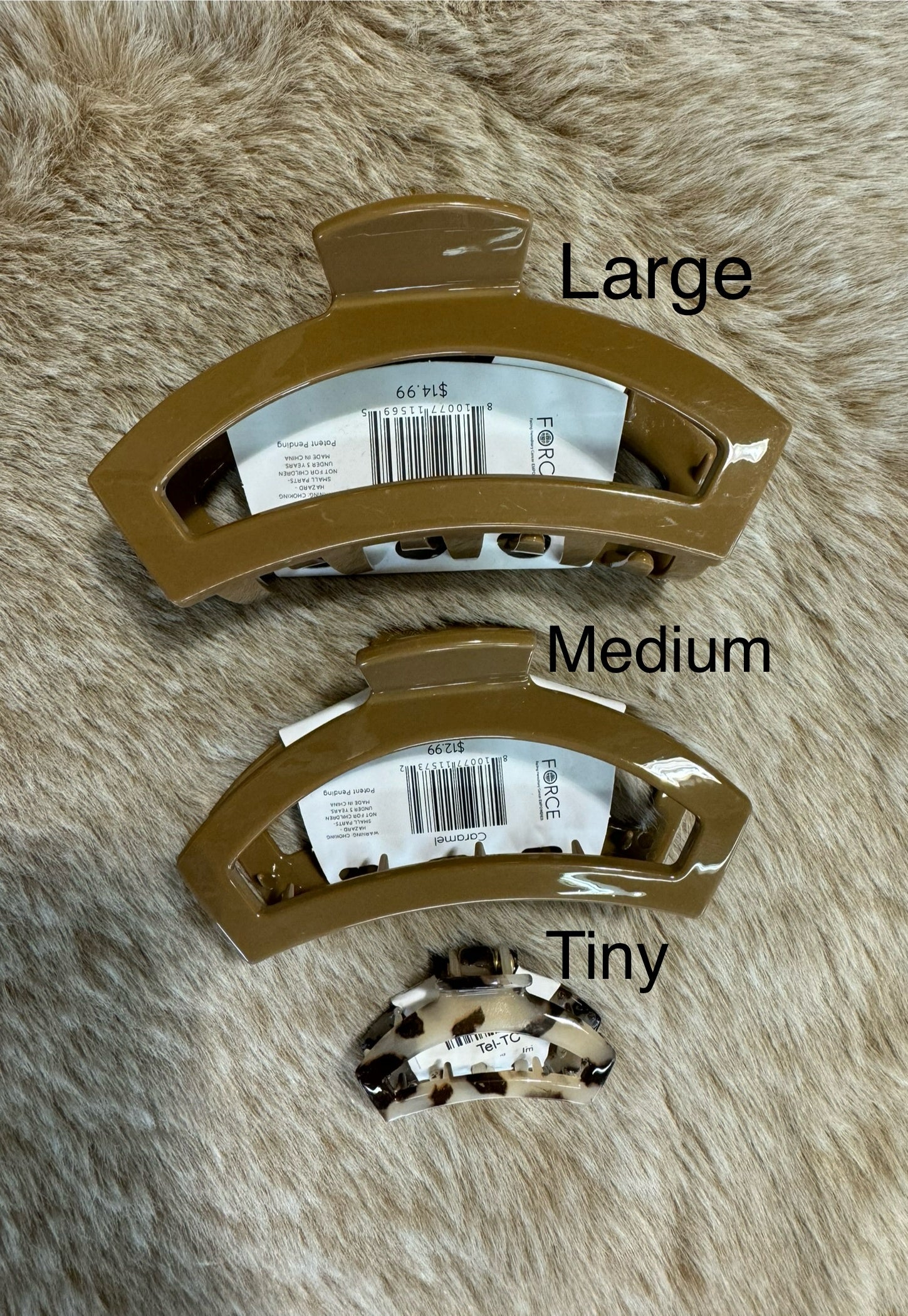 Teleties Open Claw Clip-Hair Accessories-teleties-The Silo Boutique, Women's Fashion Boutique Located in Warren and Grand Forks North Dakota