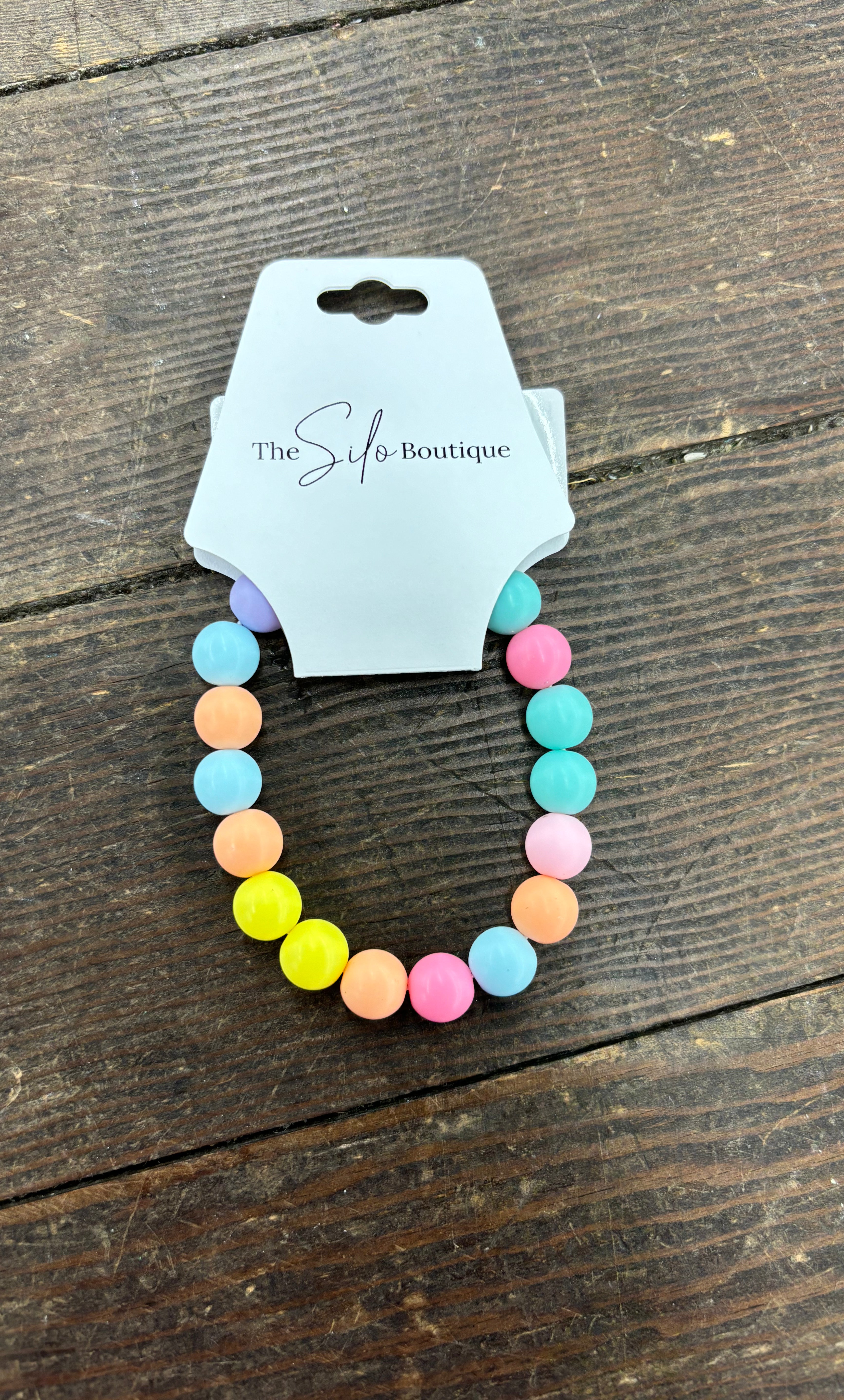 Kids Multi Bead Bracelet-Bracelets-little trendy-The Silo Boutique, Women's Fashion Boutique Located in Warren and Grand Forks North Dakota