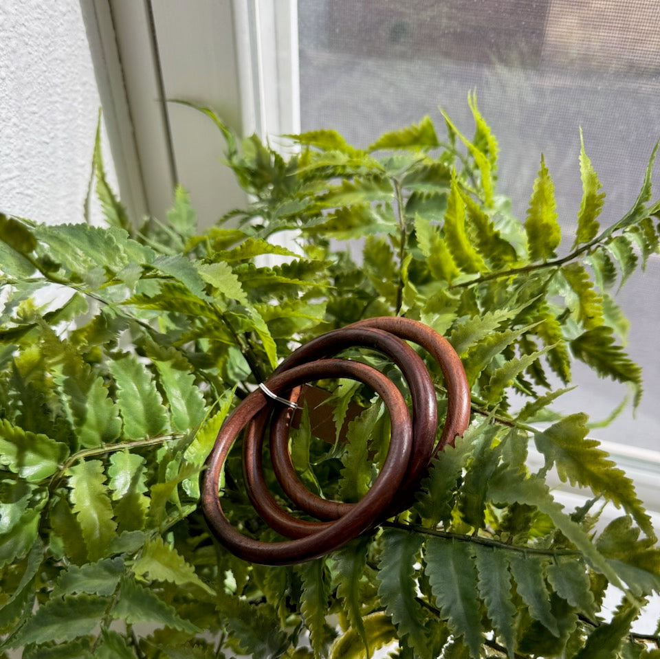 Bangle Wood Bracelet Set-Bracelets-Fame-The Silo Boutique, Women's Fashion Boutique Located in Warren and Grand Forks North Dakota