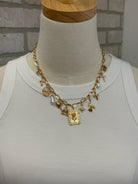 The 13 Charm Necklace-Necklaces-Fame-The Silo Boutique, Women's Fashion Boutique Located in Warren and Grand Forks North Dakota