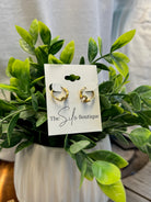 Zig Zag Earrings-Earrings-Fame-The Silo Boutique, Women's Fashion Boutique Located in Warren and Grand Forks North Dakota