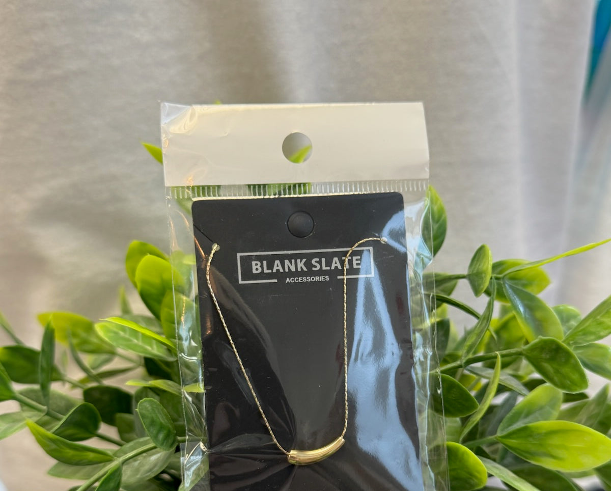 Tube Necklace-Necklaces-Fame-The Silo Boutique, Women's Fashion Boutique Located in Warren and Grand Forks North Dakota