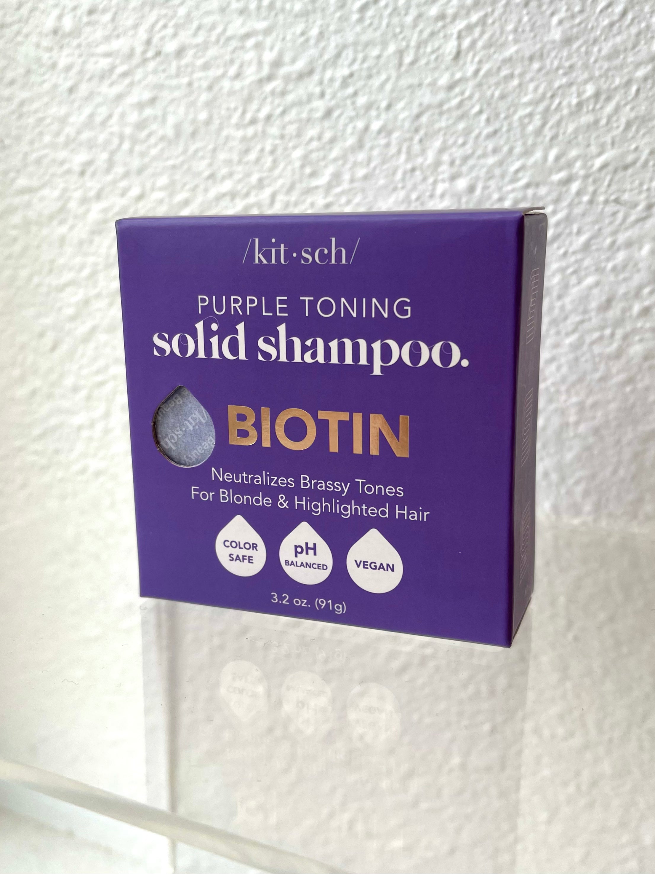 Kitsch Purple Toning Shampoo Bar-Hair Accessories-kitsch-The Silo Boutique, Women's Fashion Boutique Located in Warren and Grand Forks North Dakota