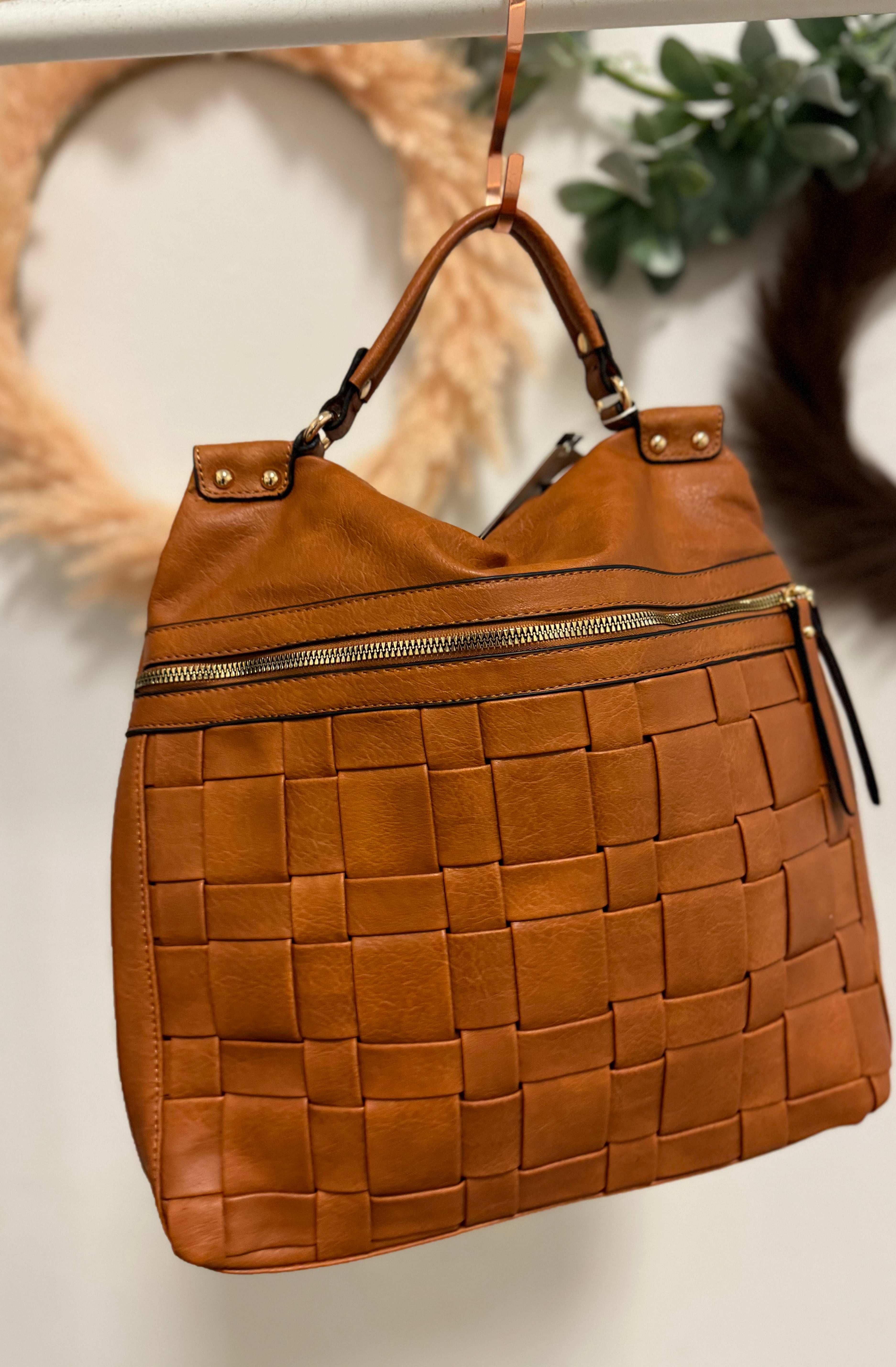 Woven Backpack Purse-Purses-princess purse-The Silo Boutique, Women's Fashion Boutique Located in Warren and Grand Forks North Dakota