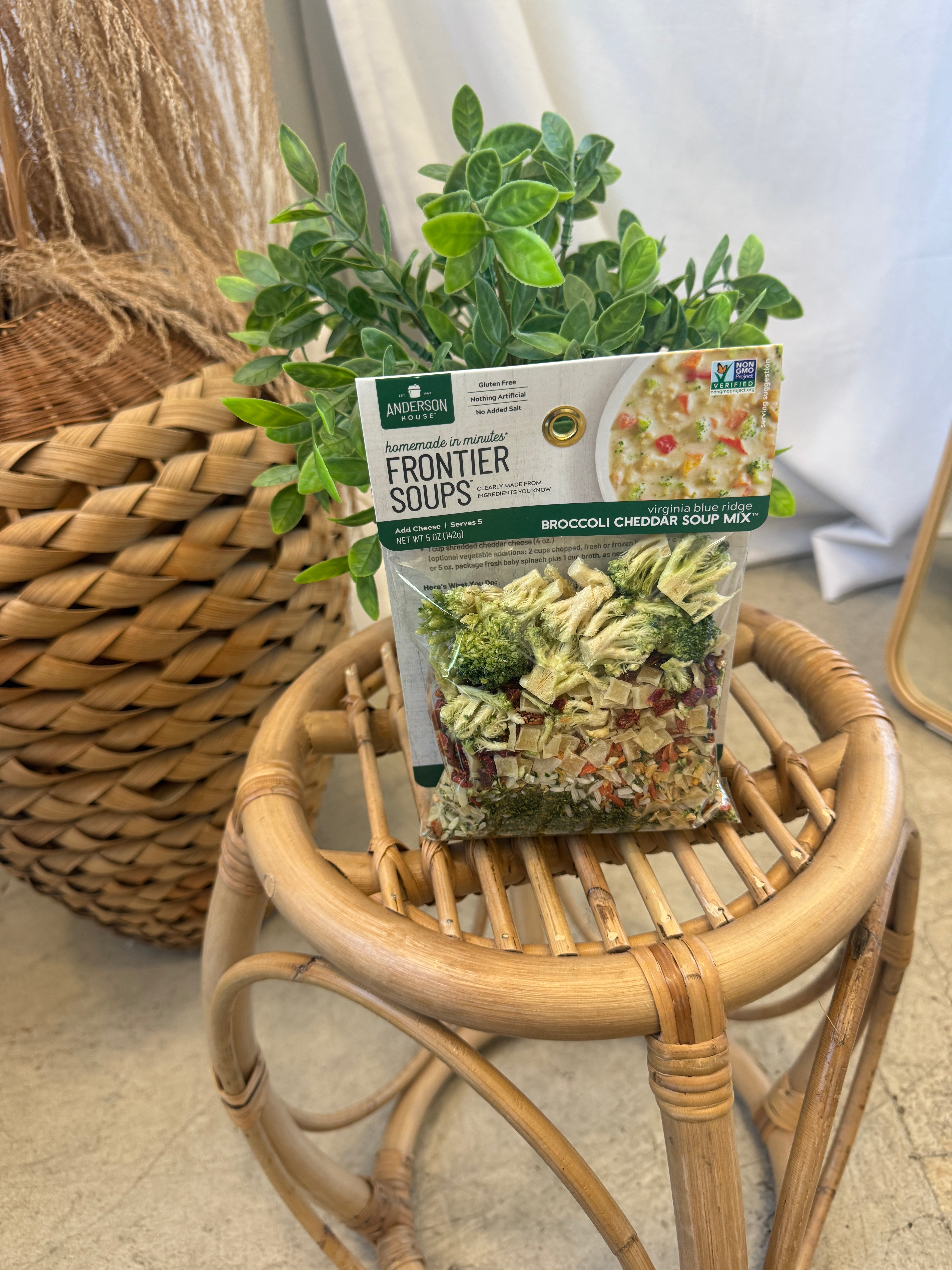 Virginia Blue Ridge Broccoli Cheddar Soup Mix-soups-Fair-The Silo Boutique, Women's Fashion Boutique Located in Warren and Grand Forks North Dakota