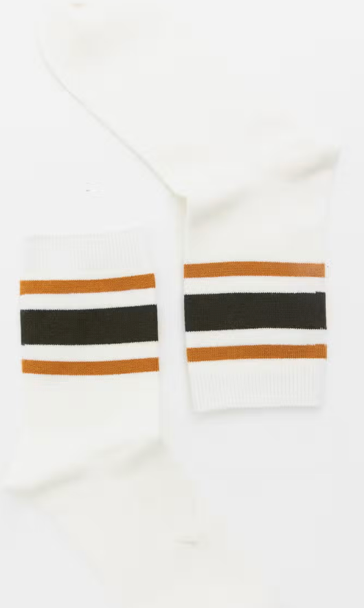 Retro Stripe Leto Socks-Socks-Leto-The Silo Boutique, Women's Fashion Boutique Located in Warren and Grand Forks North Dakota