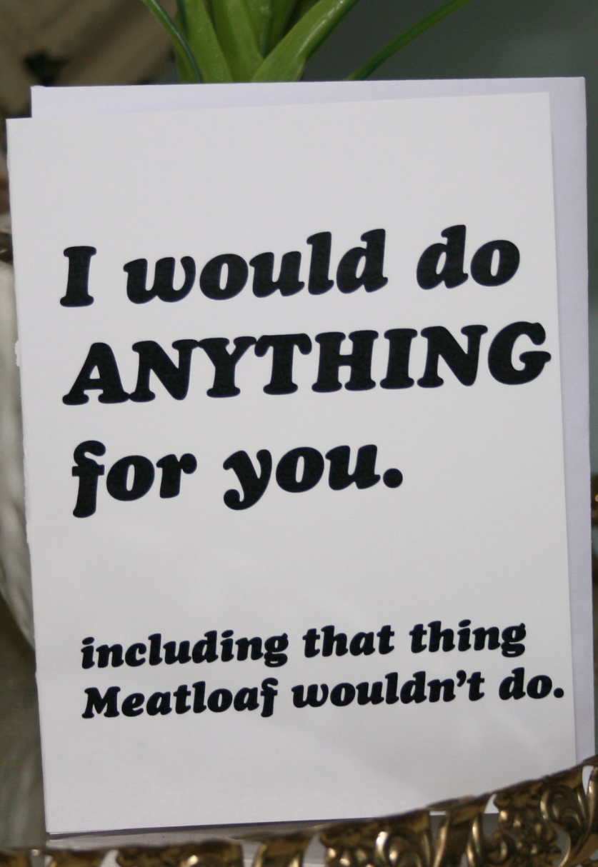 I would do Anything for you Greeting Card-Cards-crooked halo-The Silo Boutique, Women's Fashion Boutique Located in Warren and Grand Forks North Dakota