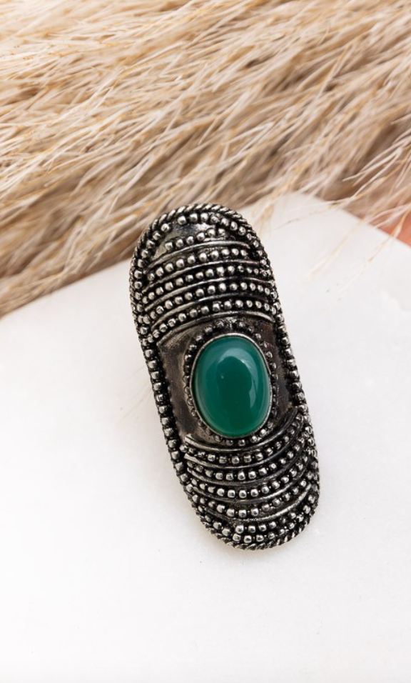 Antique Adornment Ring-Rings-Leto-The Silo Boutique, Women's Fashion Boutique Located in Warren and Grand Forks North Dakota