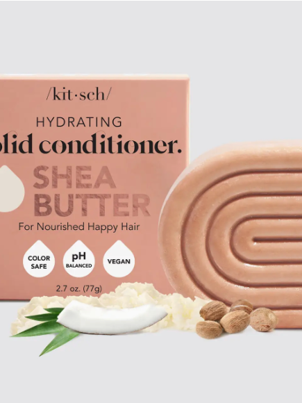 Kitsch Shea Butter Nourishing Conditioner Bar-Hair Accessories-kitsch-The Silo Boutique, Women's Fashion Boutique Located in Warren and Grand Forks North Dakota