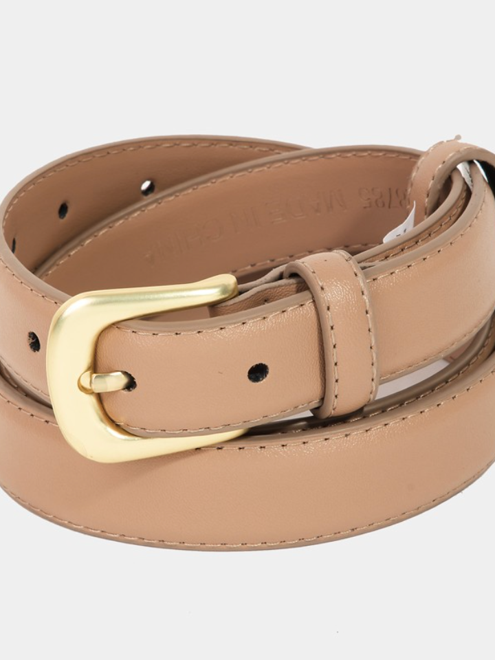 Timeless Belt-Tan-Belts-Fame-The Silo Boutique, Women's Fashion Boutique Located in Warren and Grand Forks North Dakota