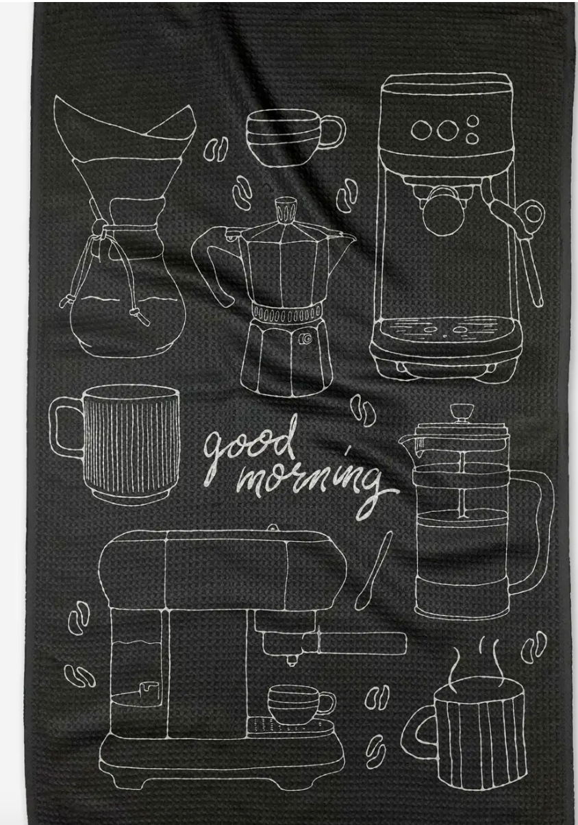 Geometry Tea Towel-dish cloth-geometry-The Silo Boutique, Women's Fashion Boutique Located in Warren and Grand Forks North Dakota