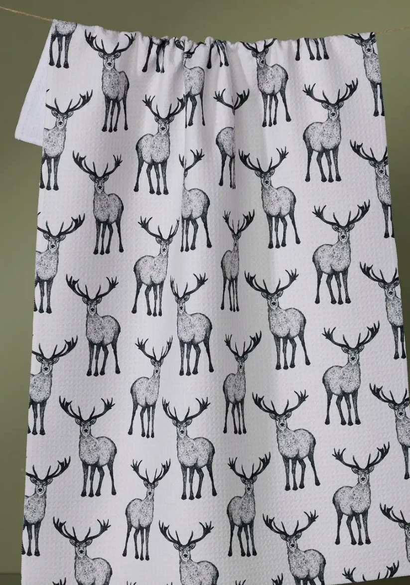 Geometry Tea Towel-dish cloth-geometry-The Silo Boutique, Women's Fashion Boutique Located in Warren and Grand Forks North Dakota