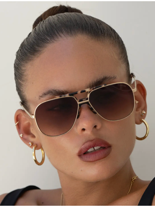 Freyrs Logan Sunglasses-Tortoise-Sunglasses-freyers-The Silo Boutique, Women's Fashion Boutique Located in Warren and Grand Forks North Dakota