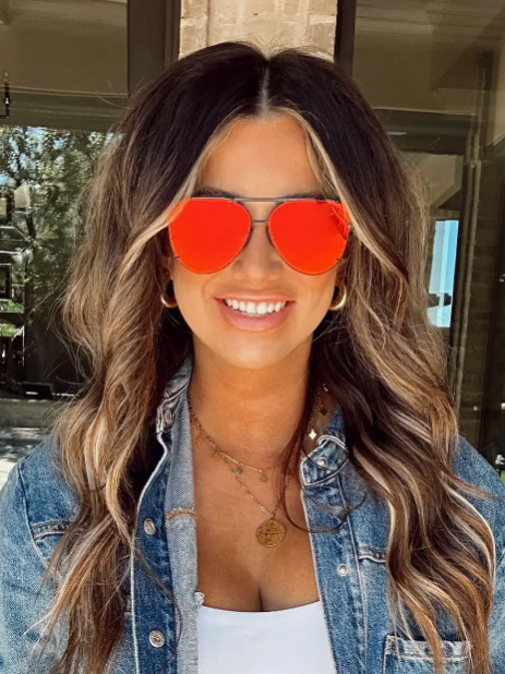 TopFoxx Cristina Red Sunglasses-Sunglasses-topfoxx-The Silo Boutique, Women's Fashion Boutique Located in Warren and Grand Forks North Dakota