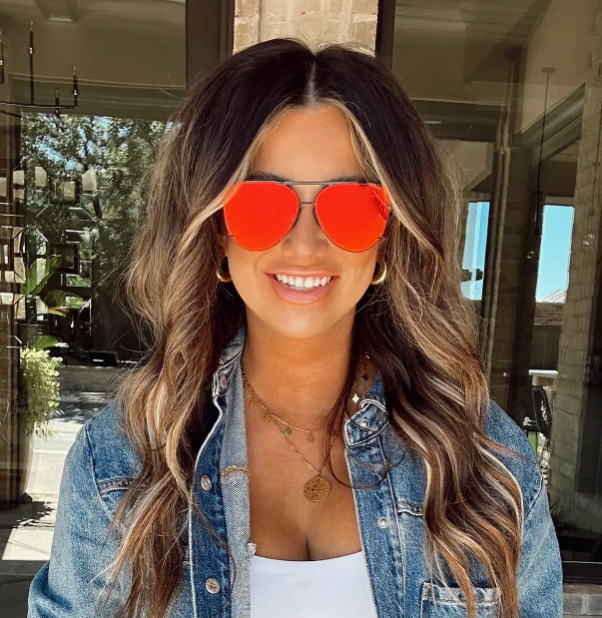 TopFoxx Cristina Red Sunglasses-Sunglasses-topfoxx-The Silo Boutique, Women's Fashion Boutique Located in Warren and Grand Forks North Dakota