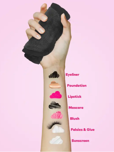 Chic Black Mini Pro MakeUp Eraser-Cosmetics-Make Up Eraser-The Silo Boutique, Women's Fashion Boutique Located in Warren and Grand Forks North Dakota