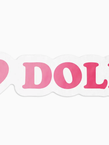 I Heart Dolly Sticker-Stickers-fair-The Silo Boutique, Women's Fashion Boutique Located in Warren and Grand Forks North Dakota