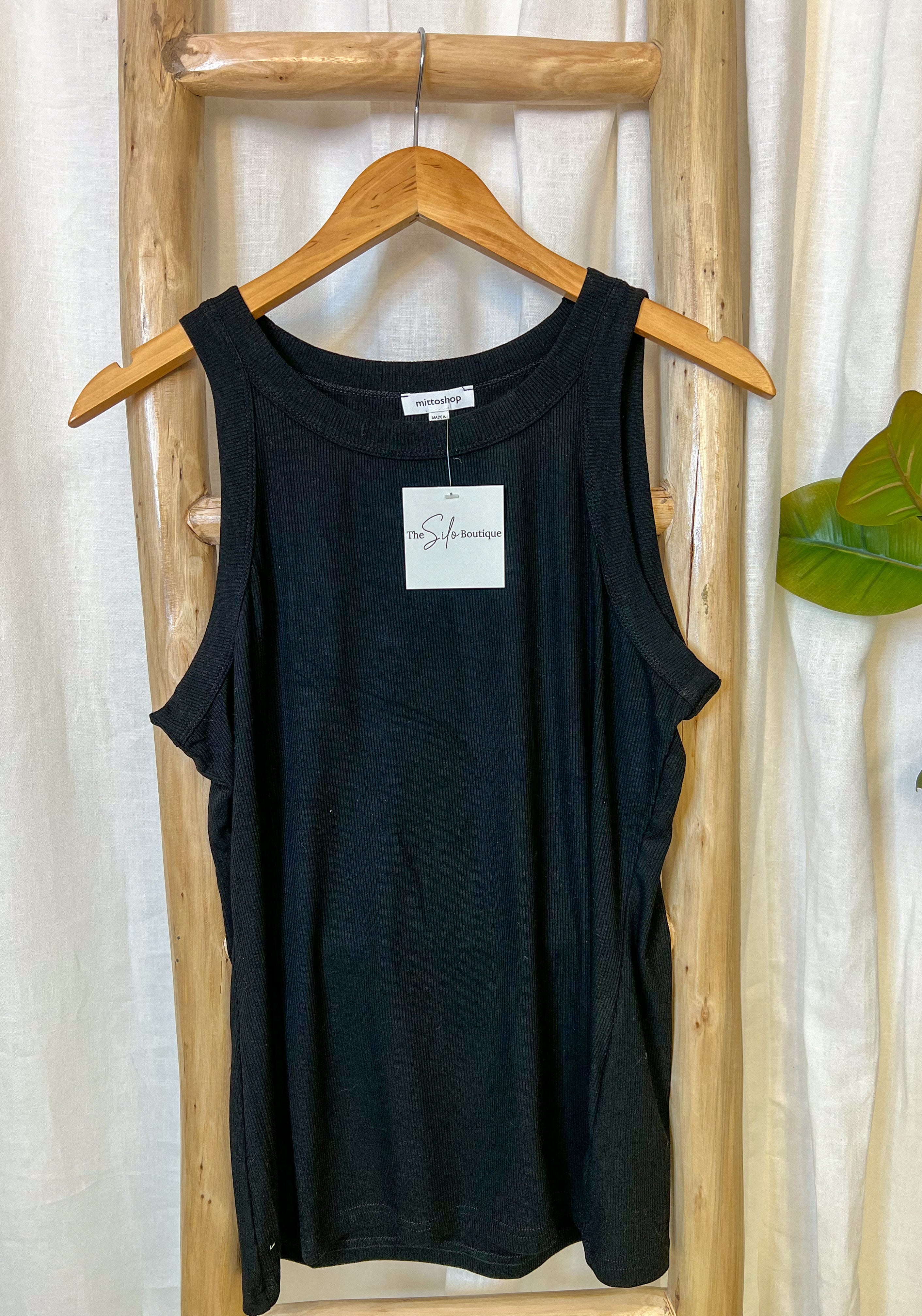 Everly Tank-Tank Tops-mittoshop-The Silo Boutique, Women's Fashion Boutique Located in Warren and Grand Forks North Dakota