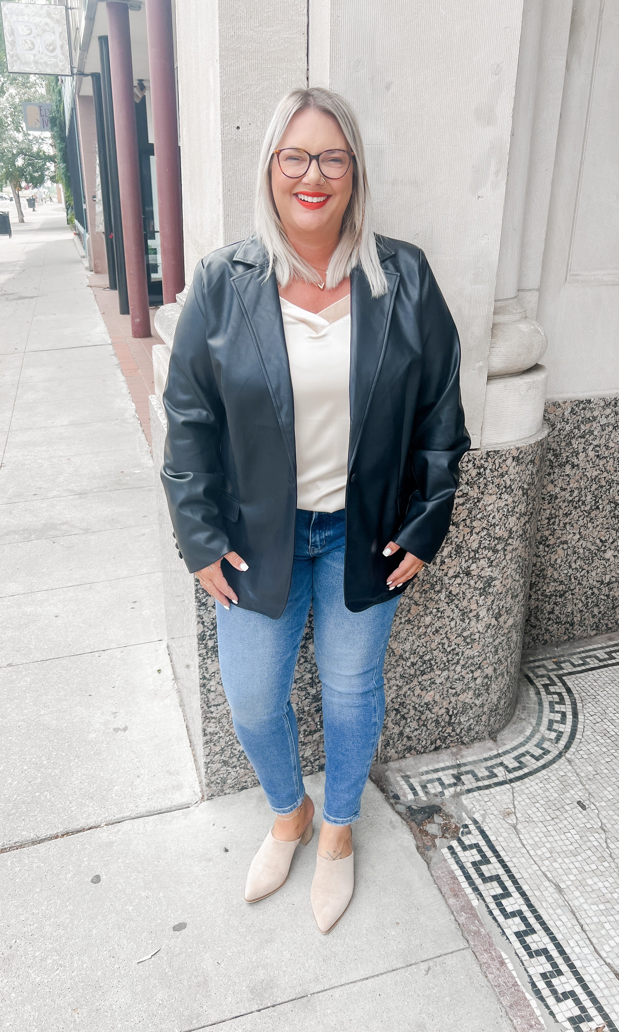 Fate Black Blazer-blazer-fate-The Silo Boutique, Women's Fashion Boutique Located in Warren and Grand Forks North Dakota