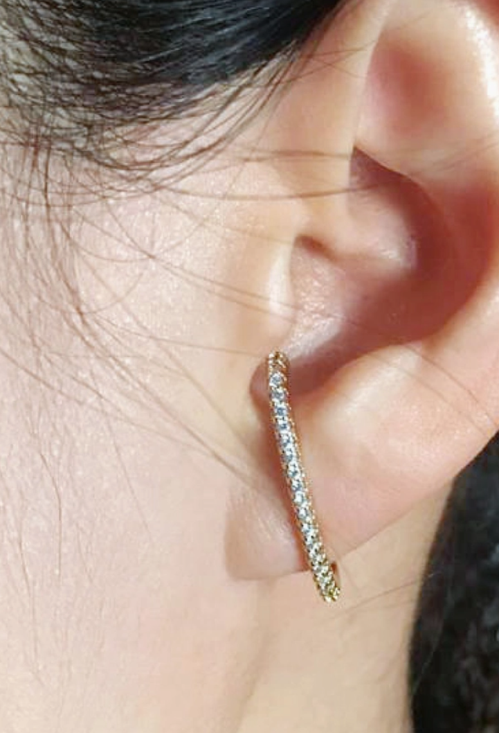 Stud Cuff Earrings-Earrings-Esttia-The Silo Boutique, Women's Fashion Boutique Located in Warren and Grand Forks North Dakota