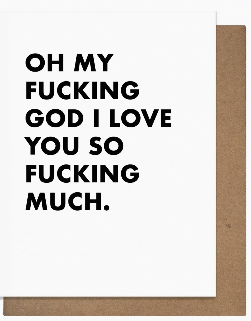 OMFG Love You Card-Cards-pretty alright-The Silo Boutique, Women's Fashion Boutique Located in Warren and Grand Forks North Dakota