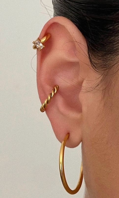 Ellie Vail Ear Cuff-Earrings-ellie vail-The Silo Boutique, Women's Fashion Boutique Located in Warren and Grand Forks North Dakota