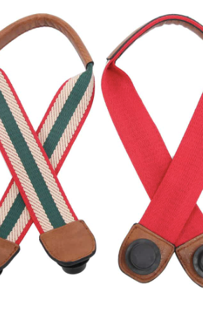 Red and Green Straps for Versa Tote - Straps Only-Tote Bags-Jen and Co-The Silo Boutique, Women's Fashion Boutique Located in Warren and Grand Forks North Dakota