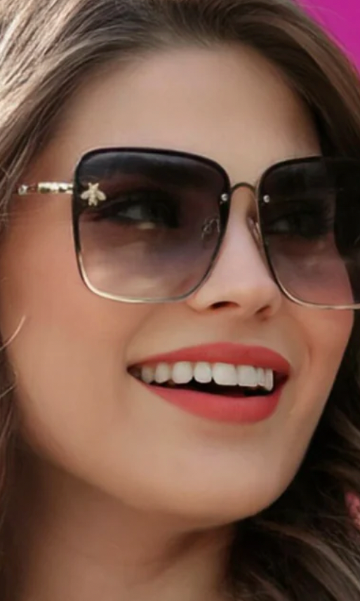 Jess Honey Bee Aviator-Sunglasses-jess lea-The Silo Boutique, Women's Fashion Boutique Located in Warren and Grand Forks North Dakota