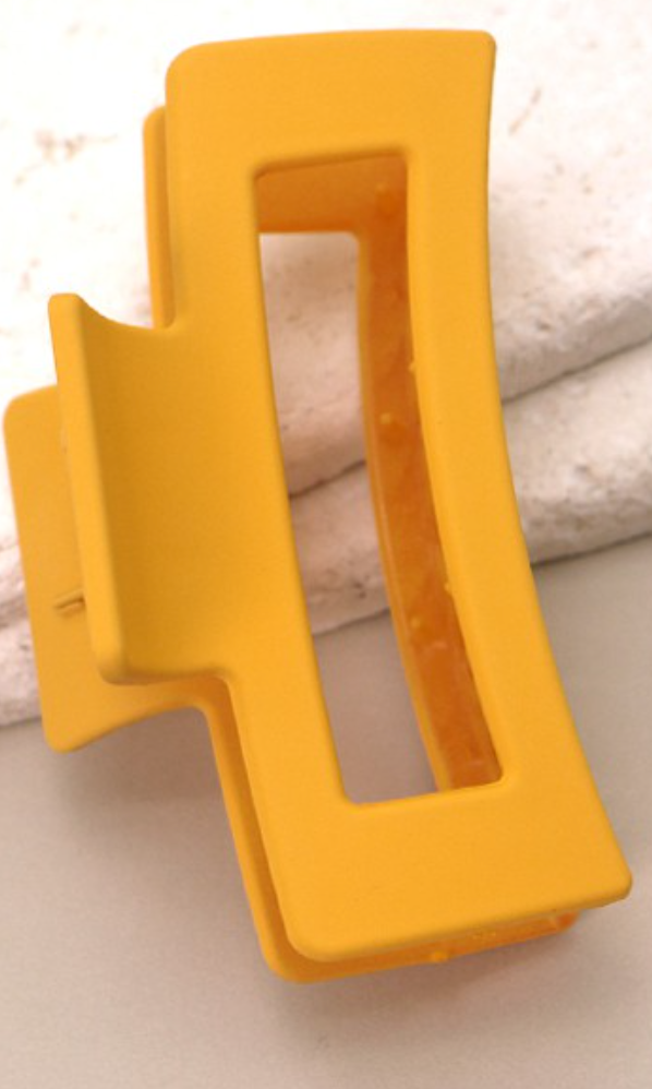 Matte Claw Hair Clip-Hair Accessories-wall to wall-The Silo Boutique, Women's Fashion Boutique Located in Warren and Grand Forks North Dakota