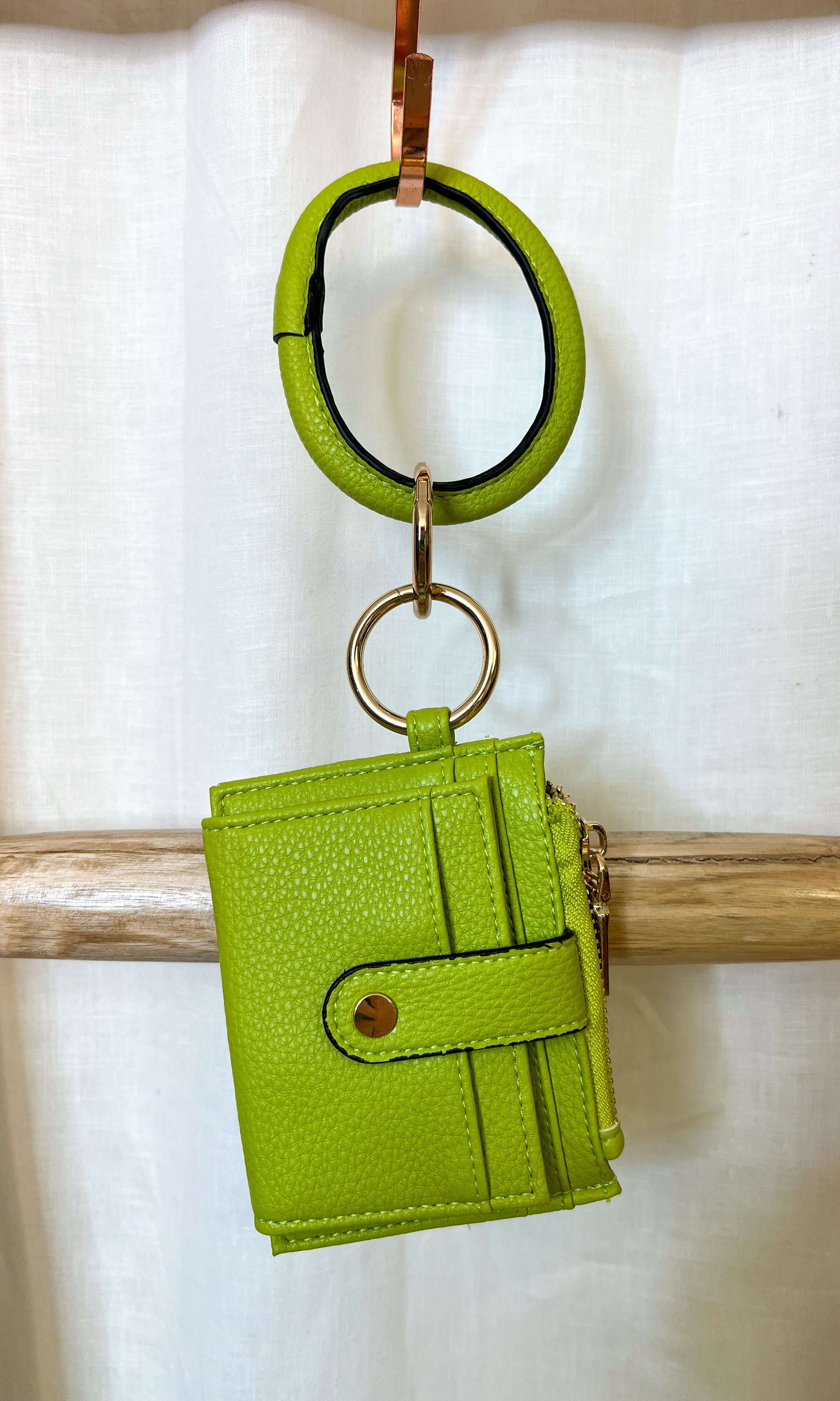 Sammie Mini Snap Wallet w/ Ring-Wallets-Jen and Co-The Silo Boutique, Women's Fashion Boutique Located in Warren and Grand Forks North Dakota