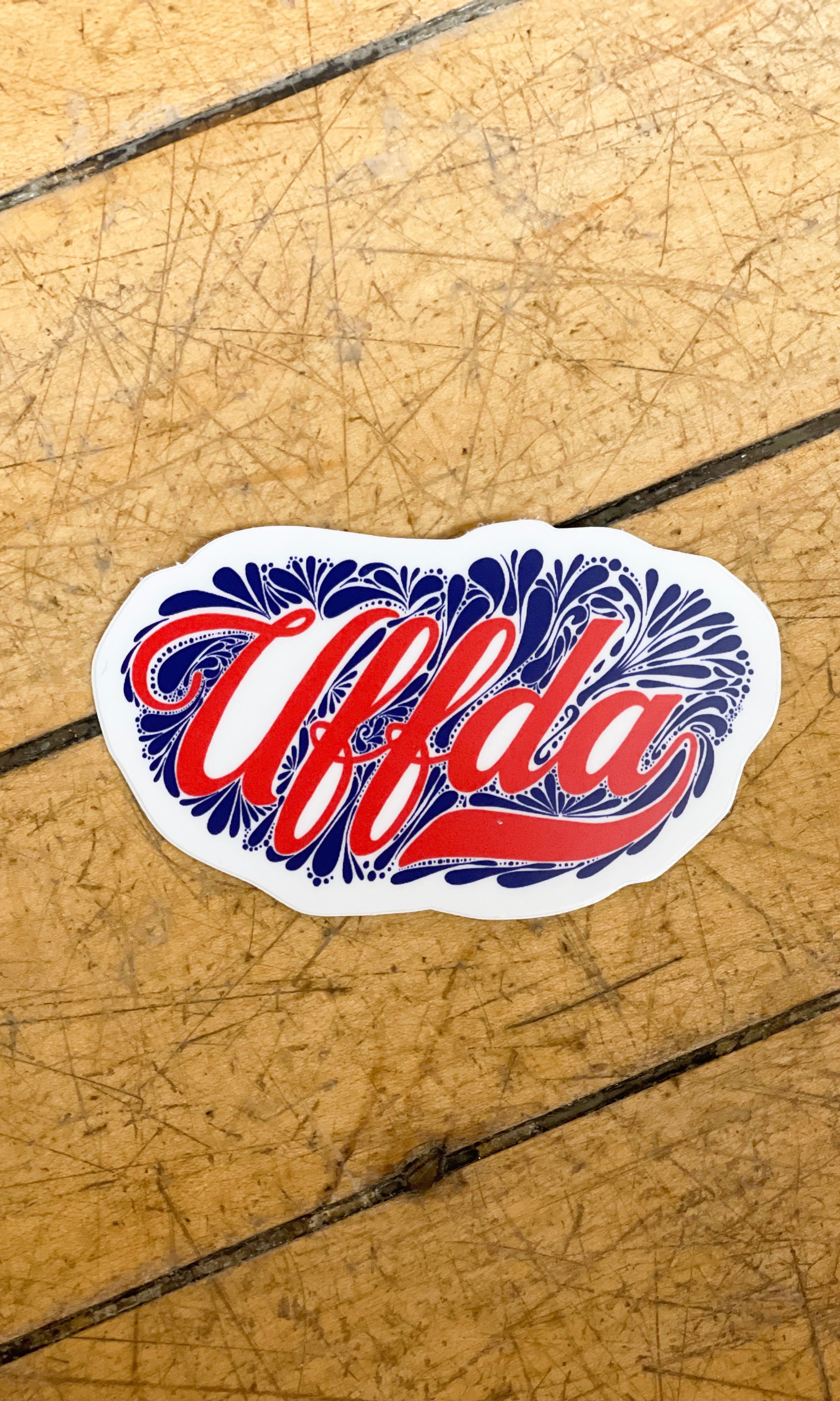 Uffda Sticker-Stickers-nice enough-The Silo Boutique, Women's Fashion Boutique Located in Warren and Grand Forks North Dakota